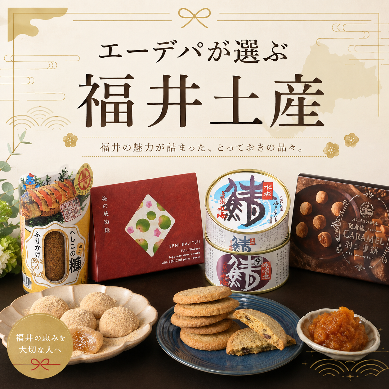 エーデパだから本当に喜ばれるお土産を