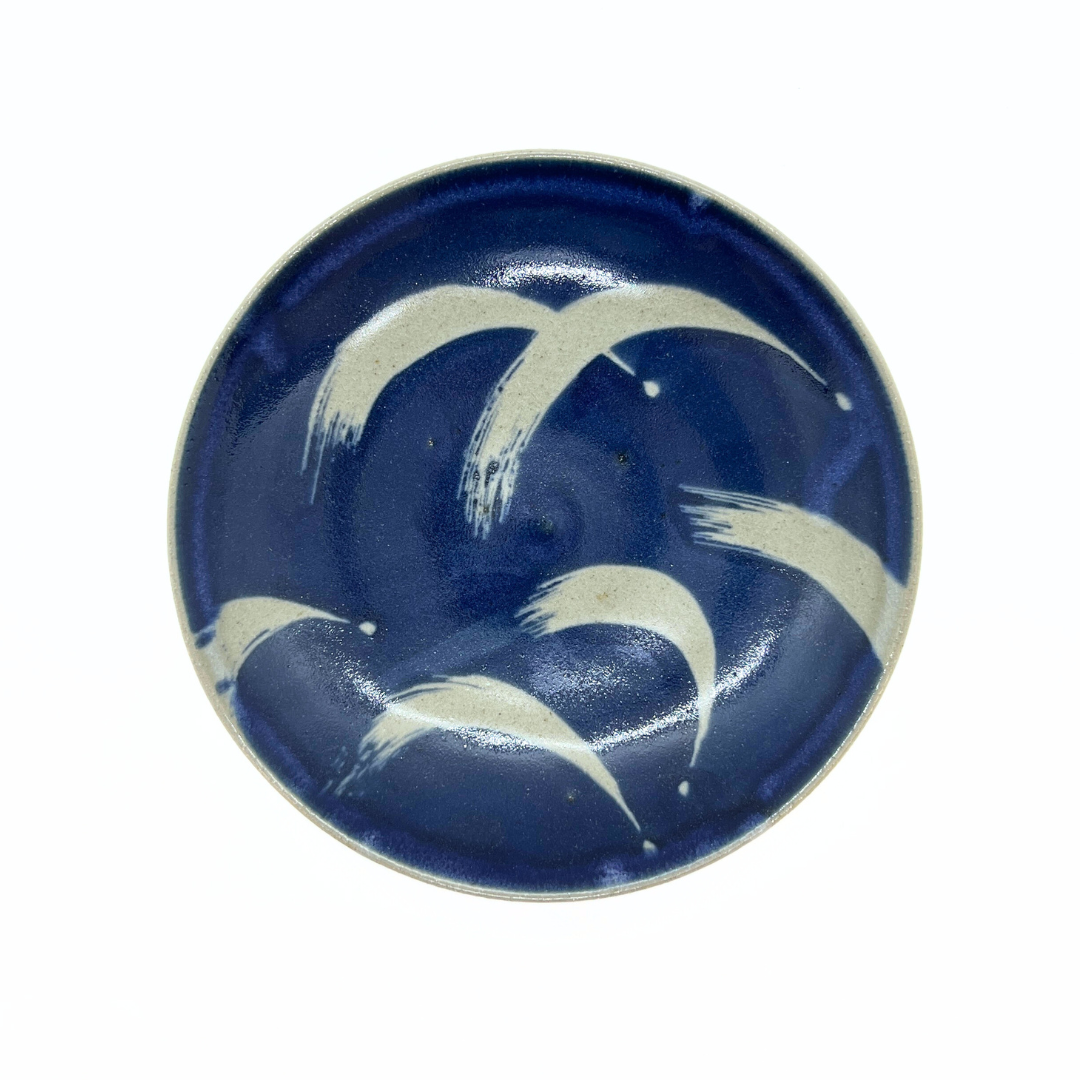 【越前焼】ケーキ皿 バード