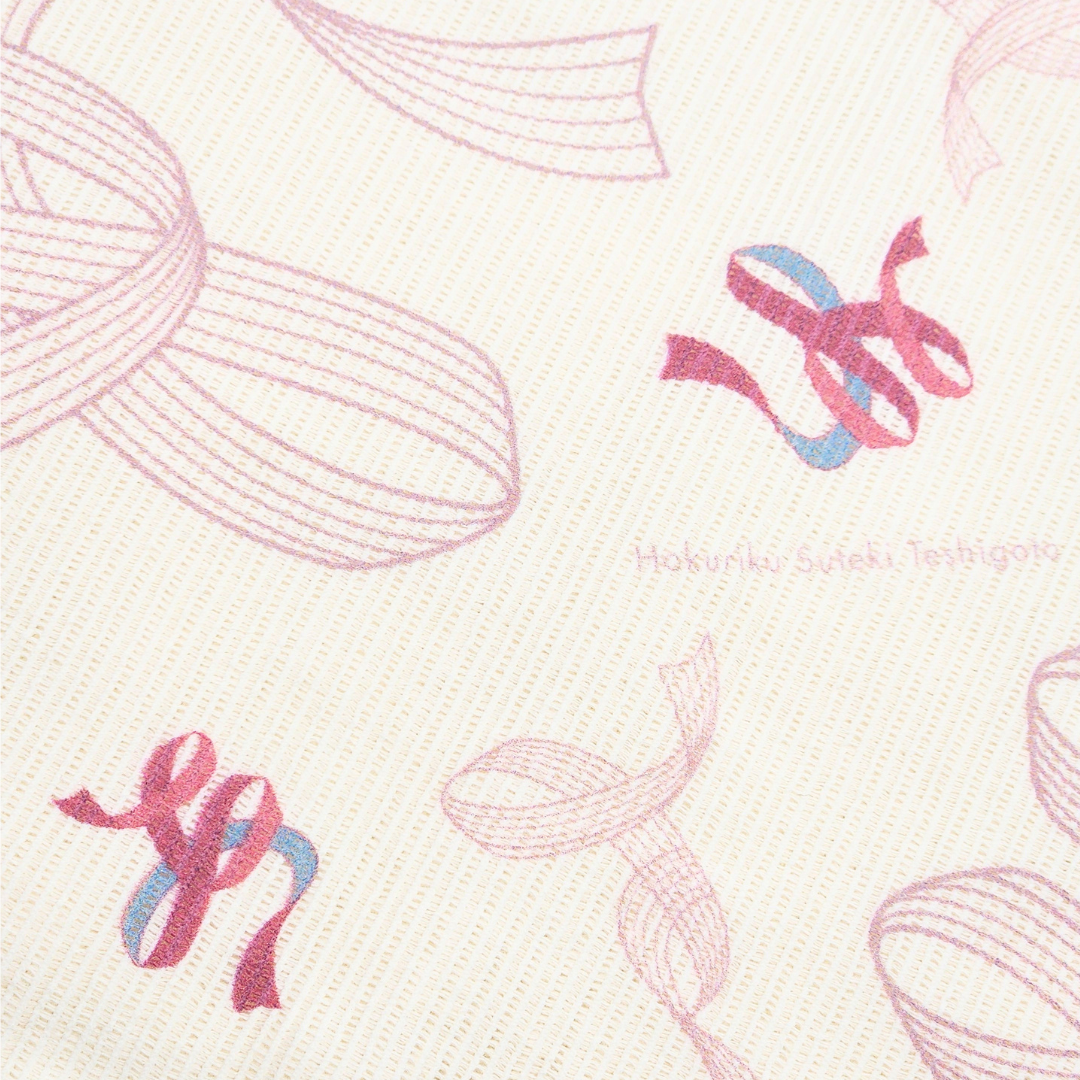 贈りたくなるガーゼハンカチ ピンク