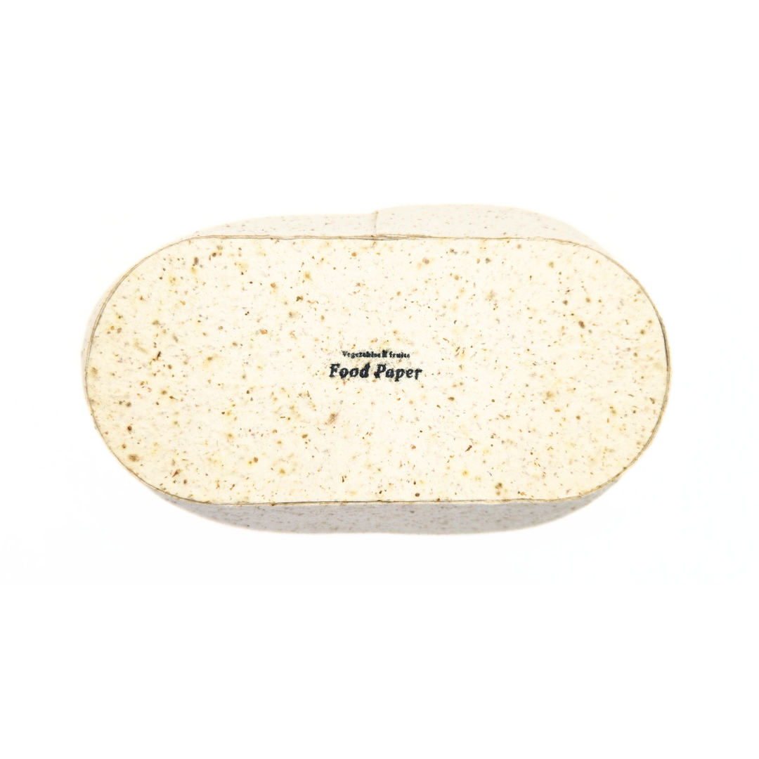 Food Paper -野菜や果物からできた楕円トレイ- いちご