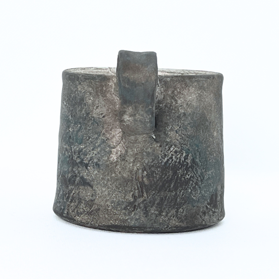 緑青銀彩マグカップ