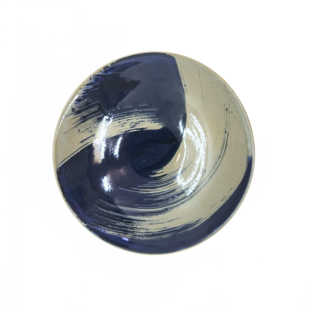 【越前焼】刷毛目 平鉢 大