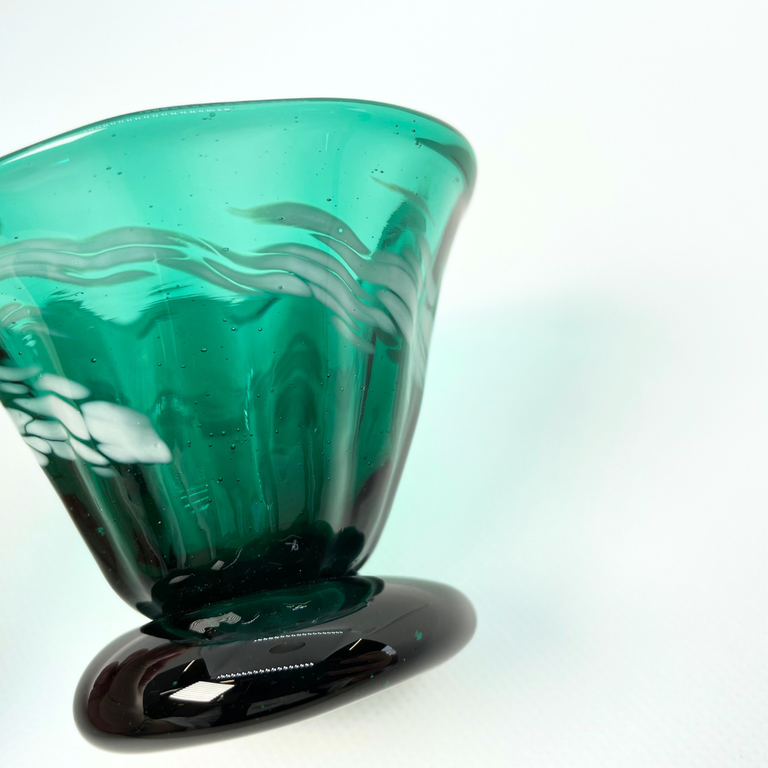 OBAMA blue ぐい呑みペアB