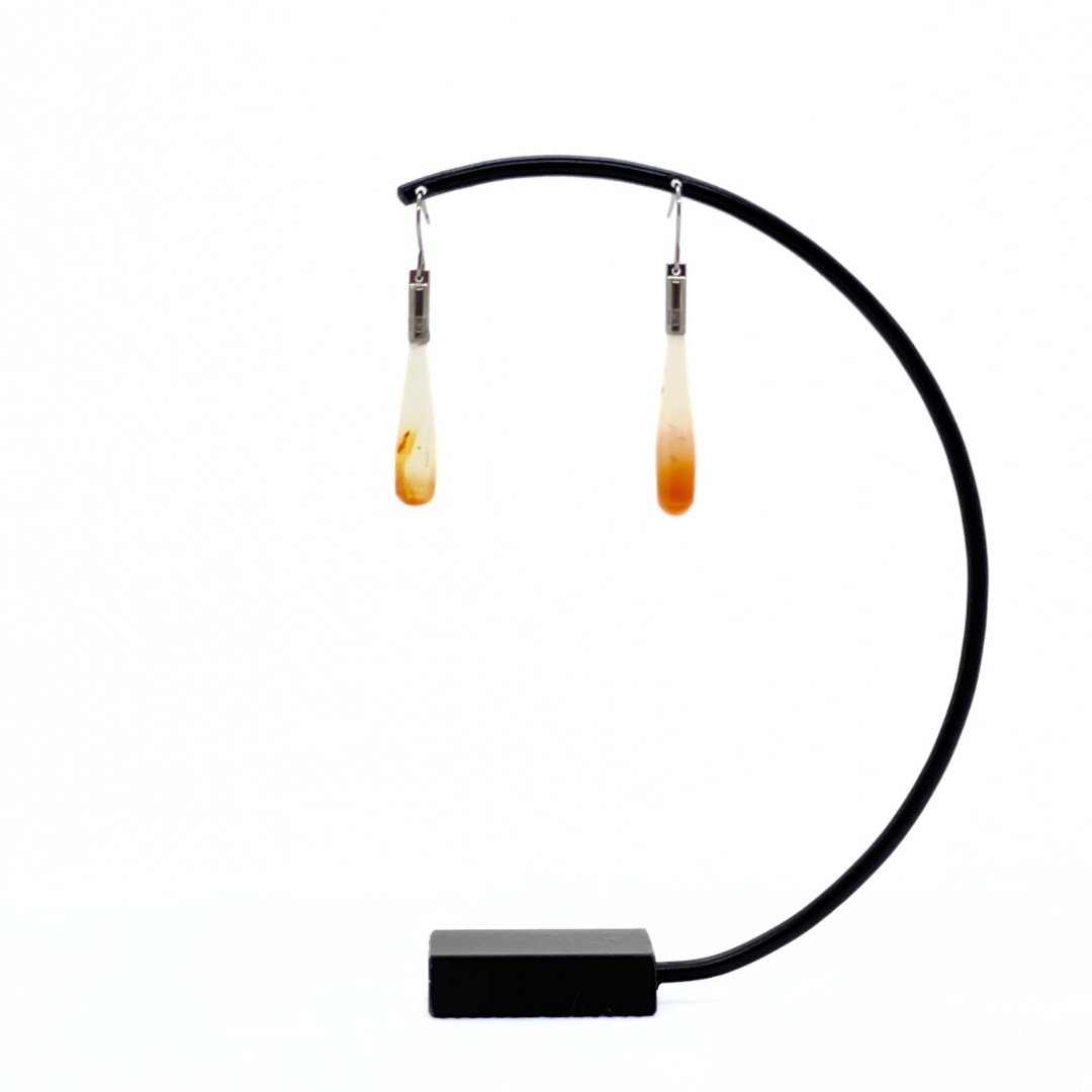 【若狭めのう細工】 SHIZUKUピアス