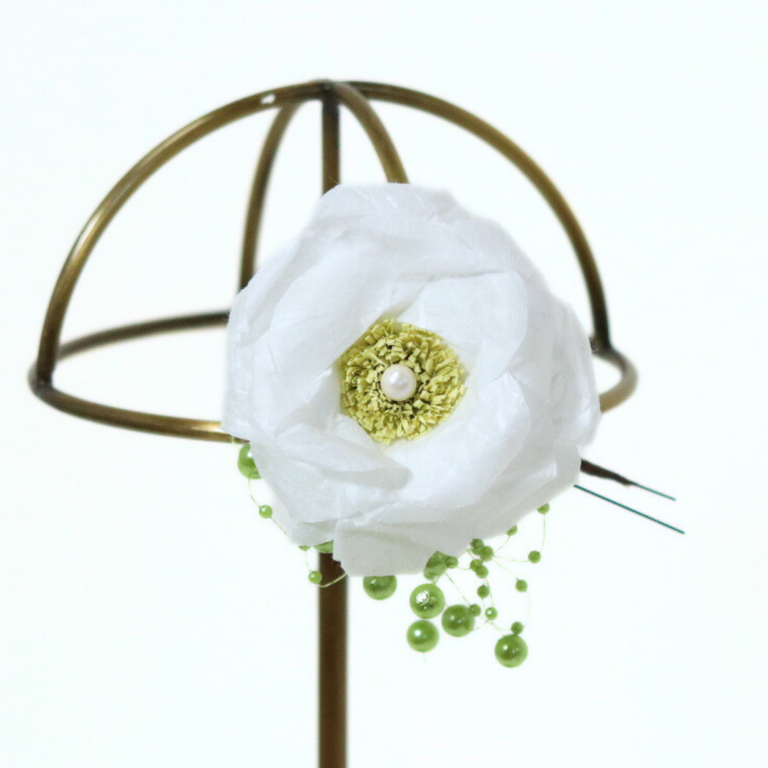 【越前和紙】和紙乃華 髪飾り B