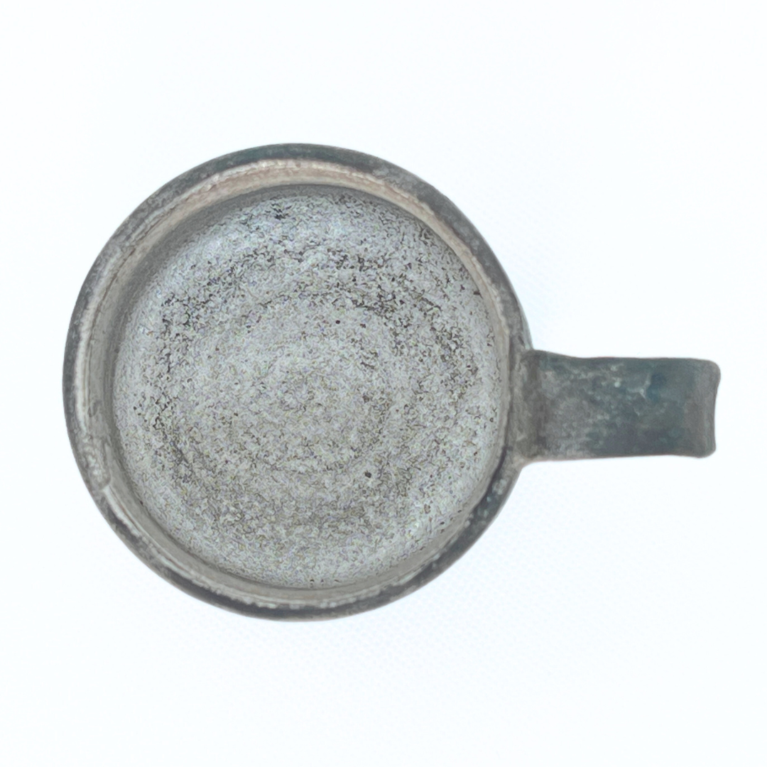 緑青銀彩マグカップ