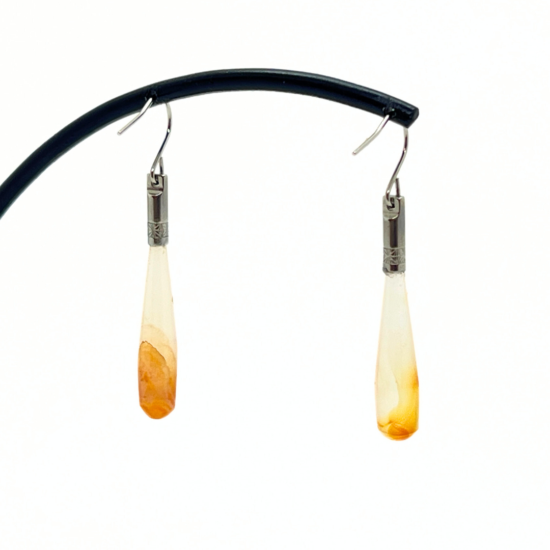 【若狭めのう細工】 SHIZUKUピアス