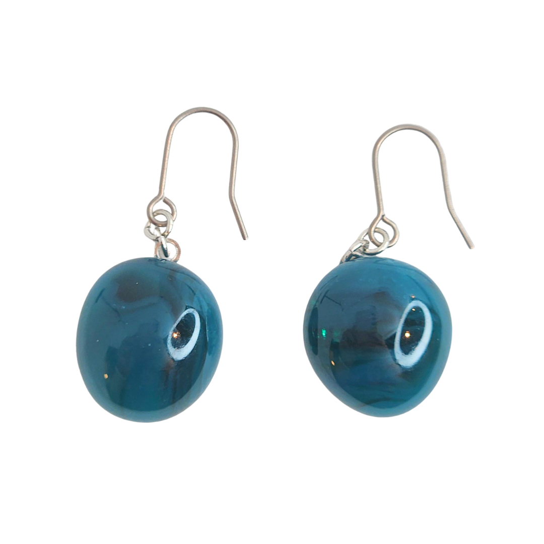 OBAMA blue 漉青ピアス 5
