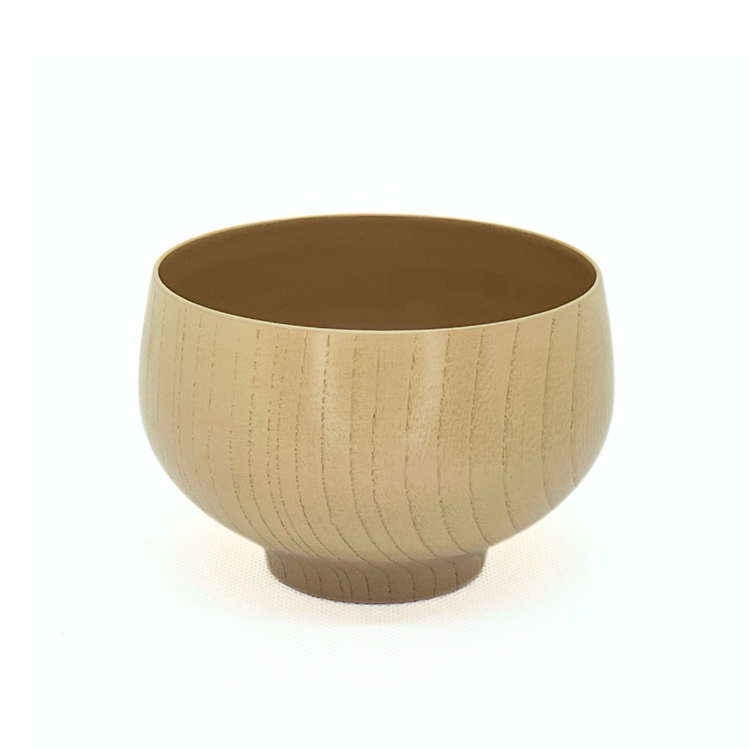 【越前漆器】くるむ 組椀(小) 白