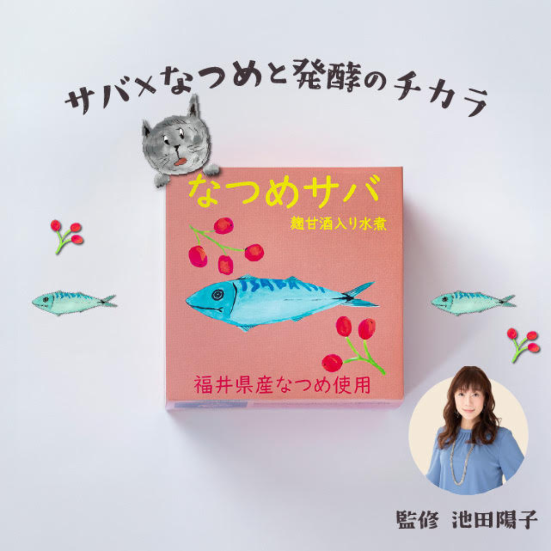 なつめサバ 麹甘酒入り水煮