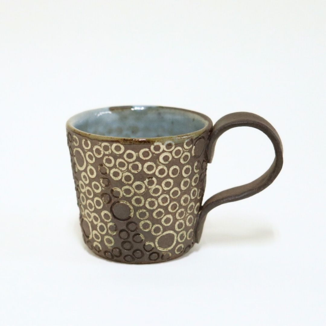 【越前焼】空模様カップb