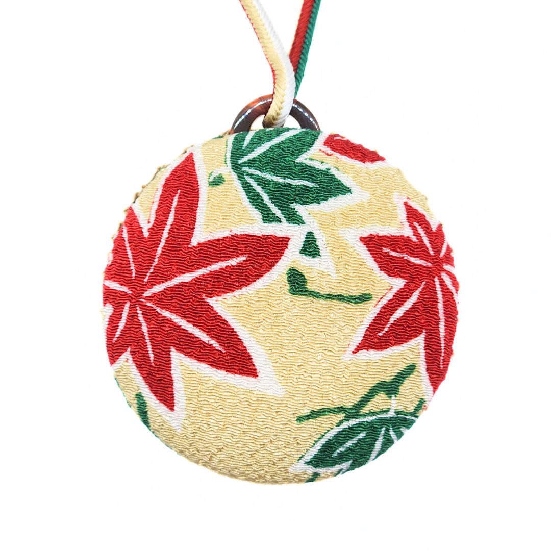 おでかけルーペ 楓×生成り