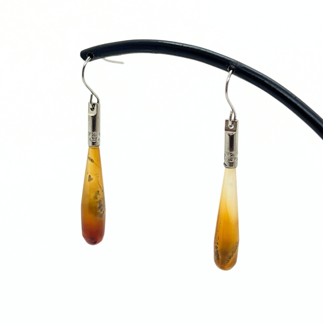 【若狭めのう細工】 SHIZUKUピアス