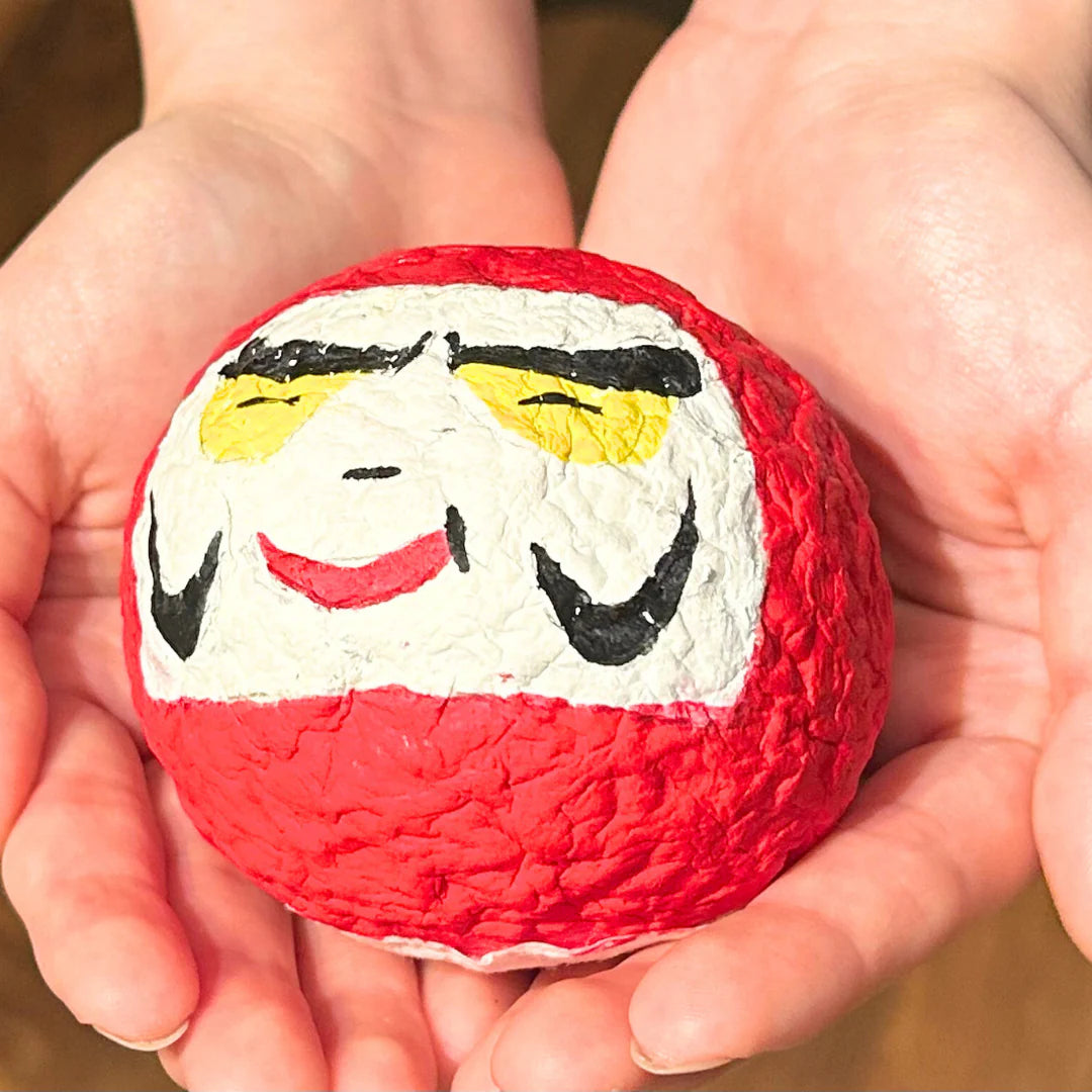 【越前和紙】手漉き和紙おきあがりこぼし かこさとし「だるまちゃん」