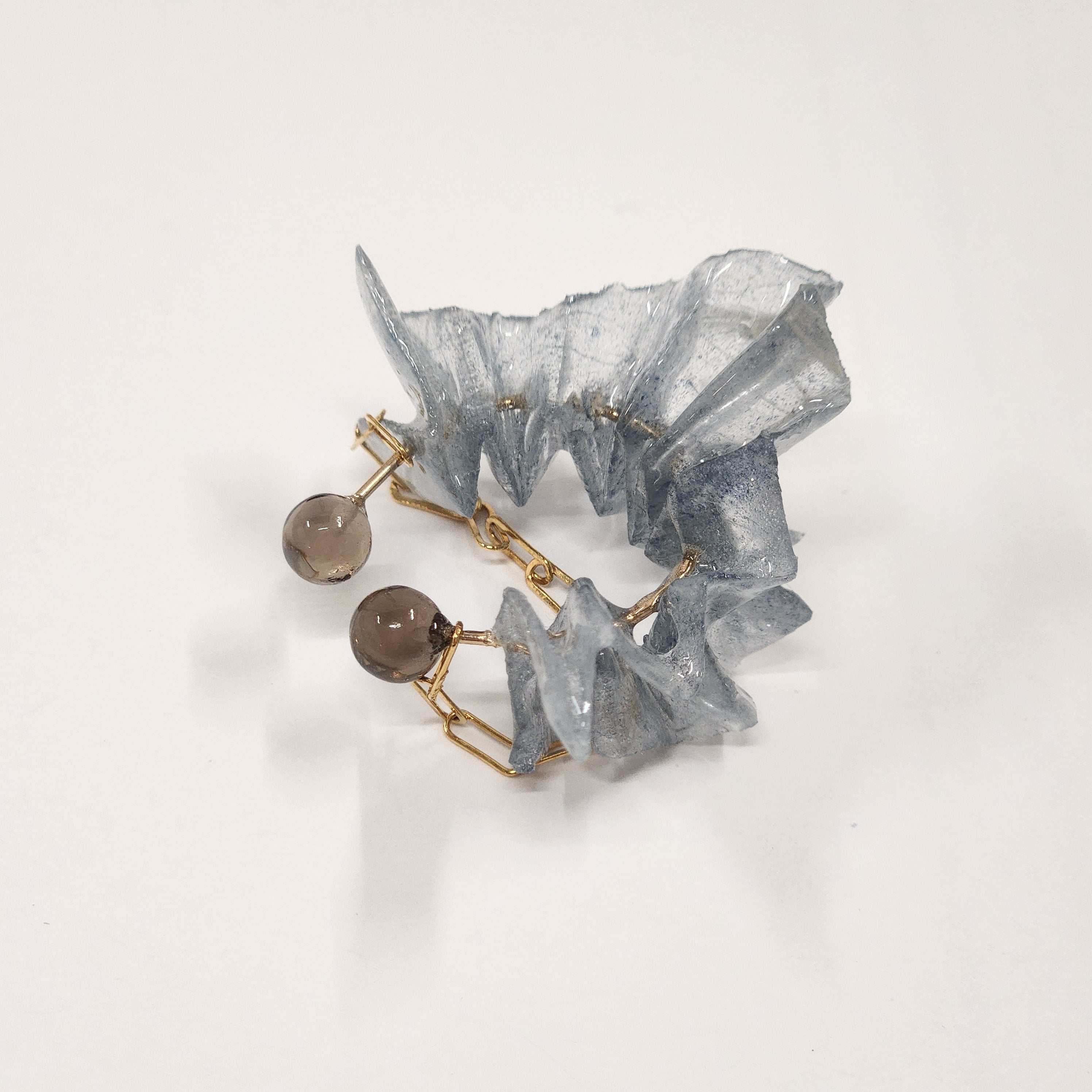 【二俣和紙】Little Bird イヤーカフ LightBlue