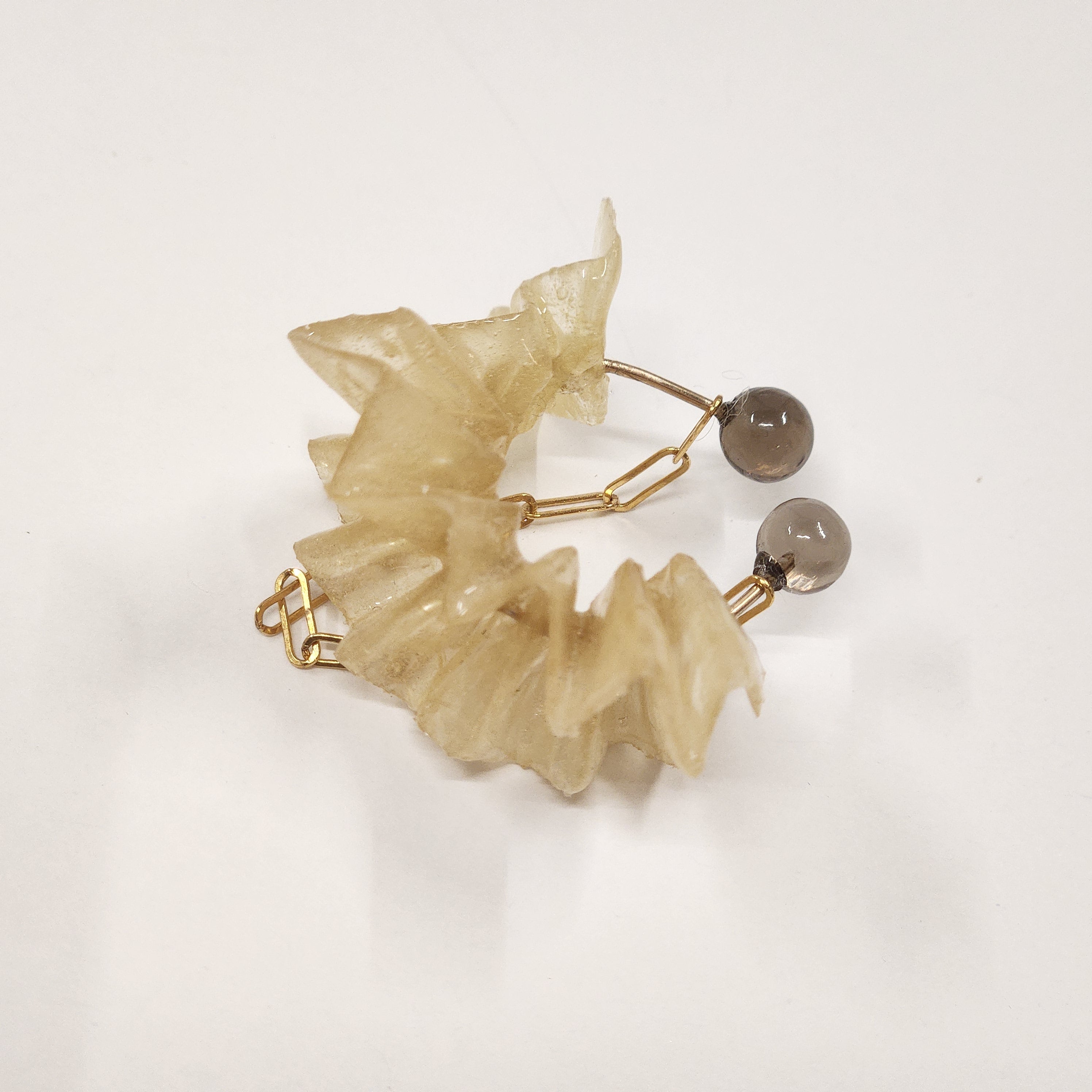 【二俣和紙】Little Bird イヤーカフ Yellow