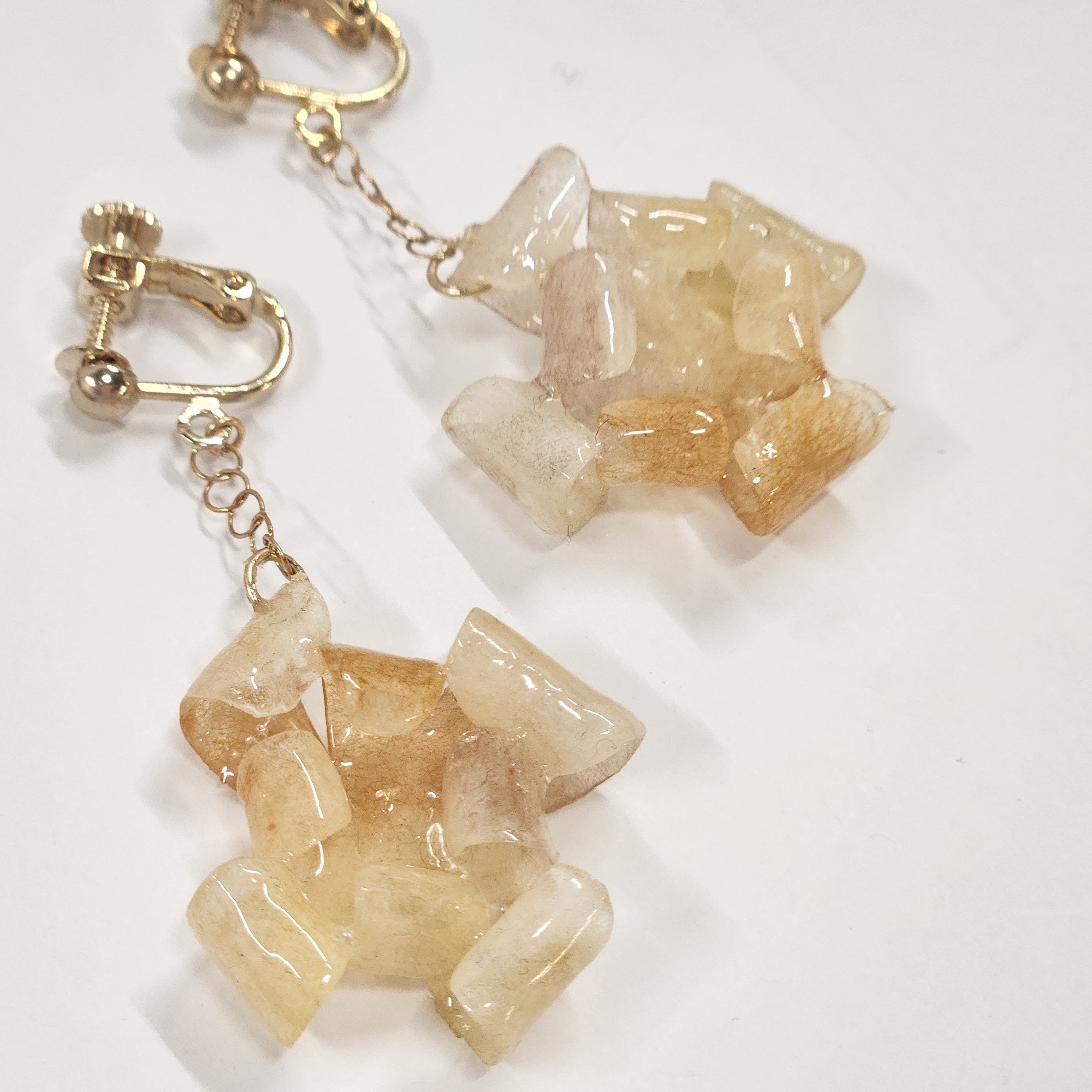 【二俣和紙】Bloom イヤリング Yellow