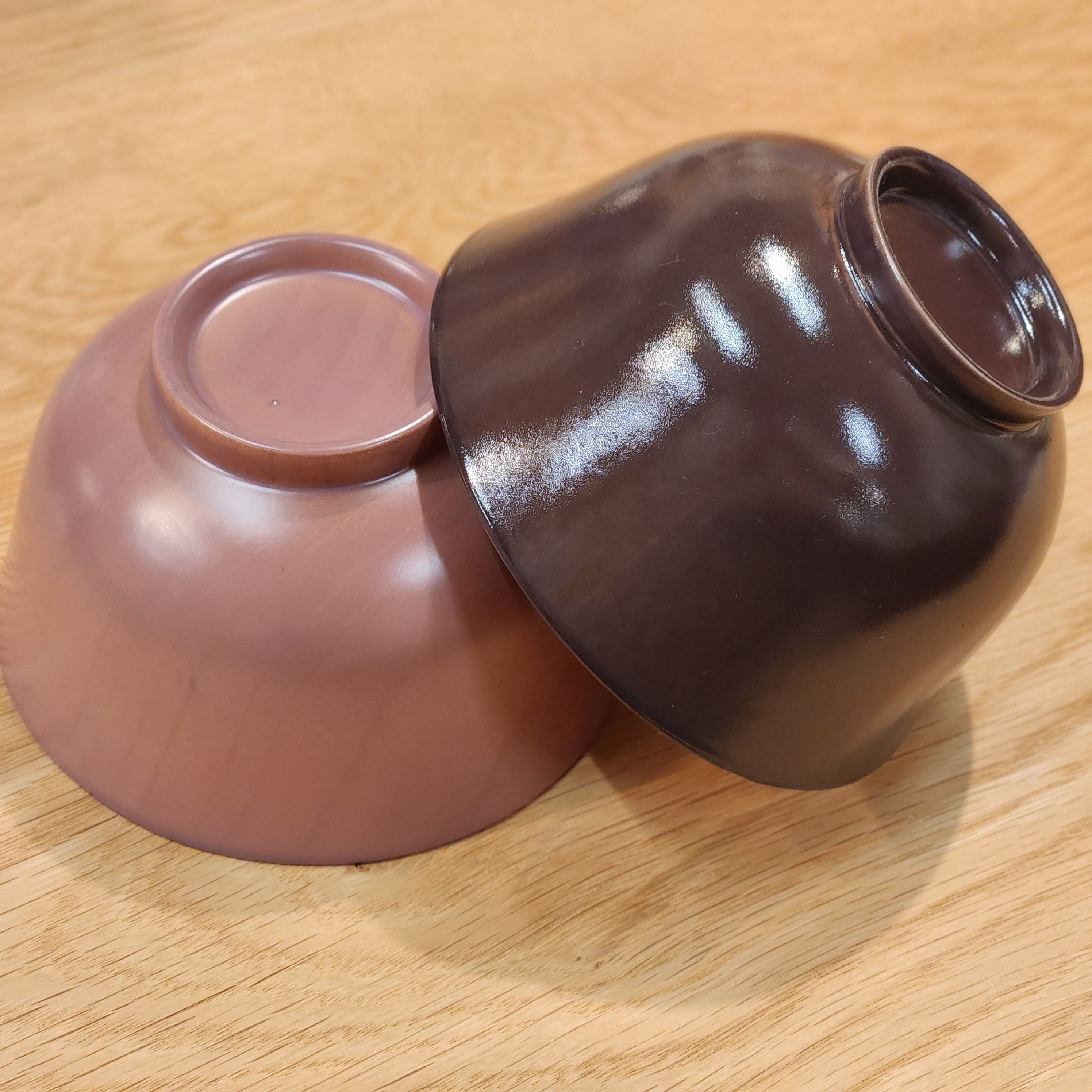 【a.depaオリジナル】越前木製椀 -茶碗- 京藤