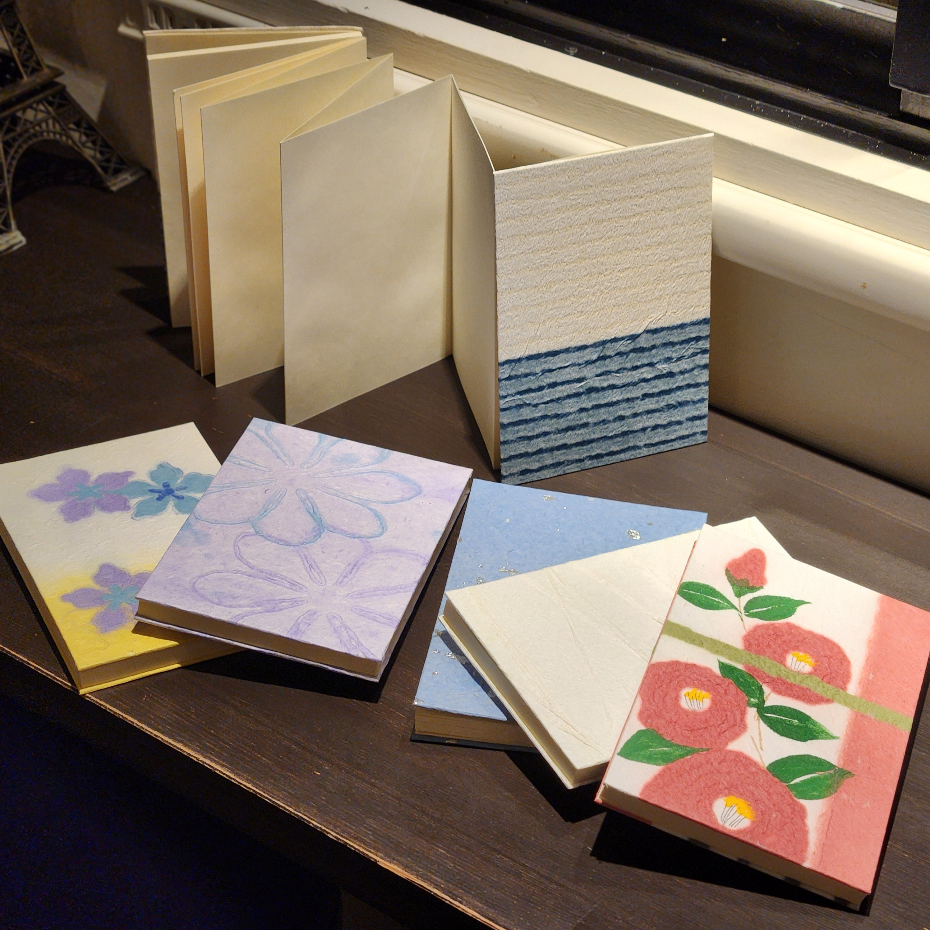 【越前和紙】御朱印帳 花鳥