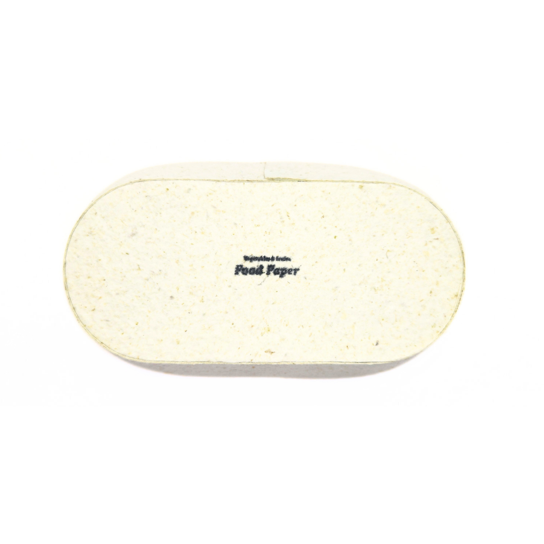 Food Paper -野菜や果物からできた楕円トレイ- キャベツ