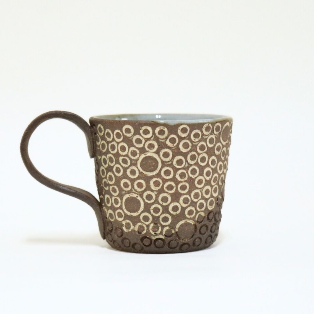 【越前焼】空模様カップb