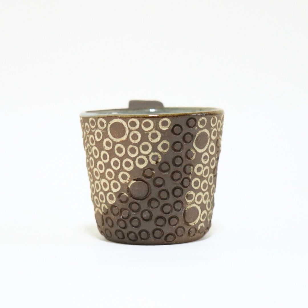 【越前焼】空模様カップb