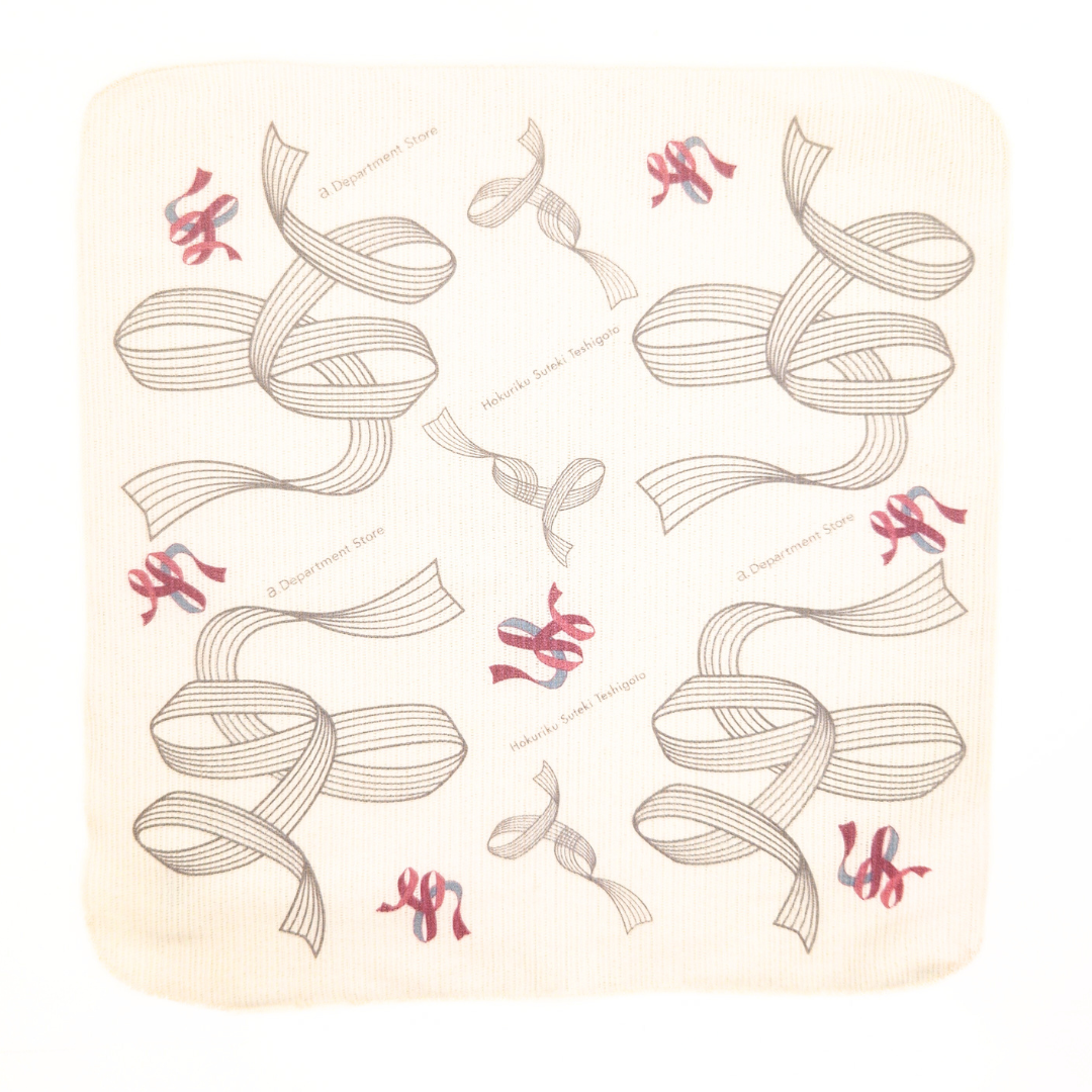 贈りたくなるガーゼハンカチ ブラック