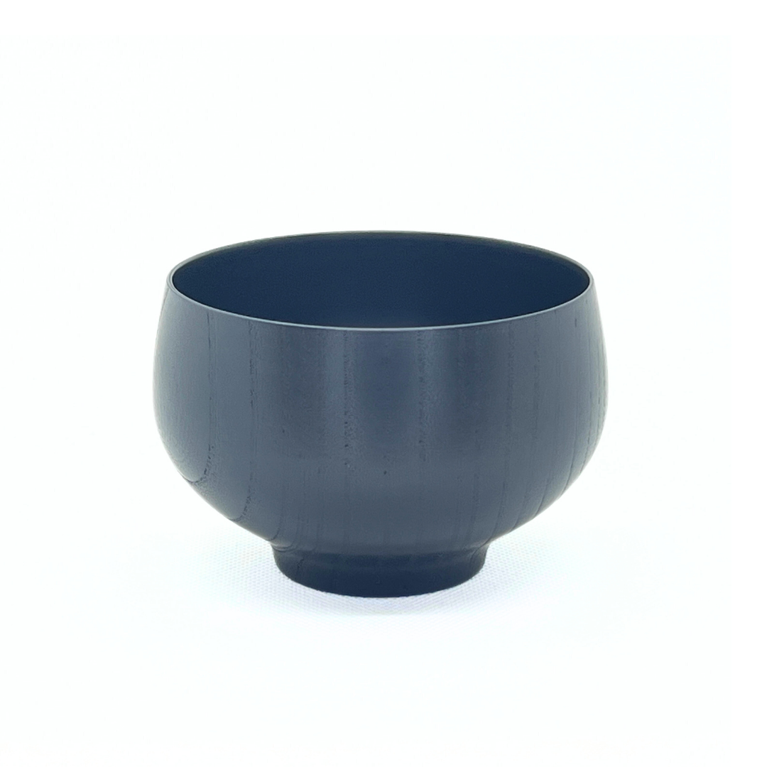 【越前漆器】くるむ 組椀(小) 紺