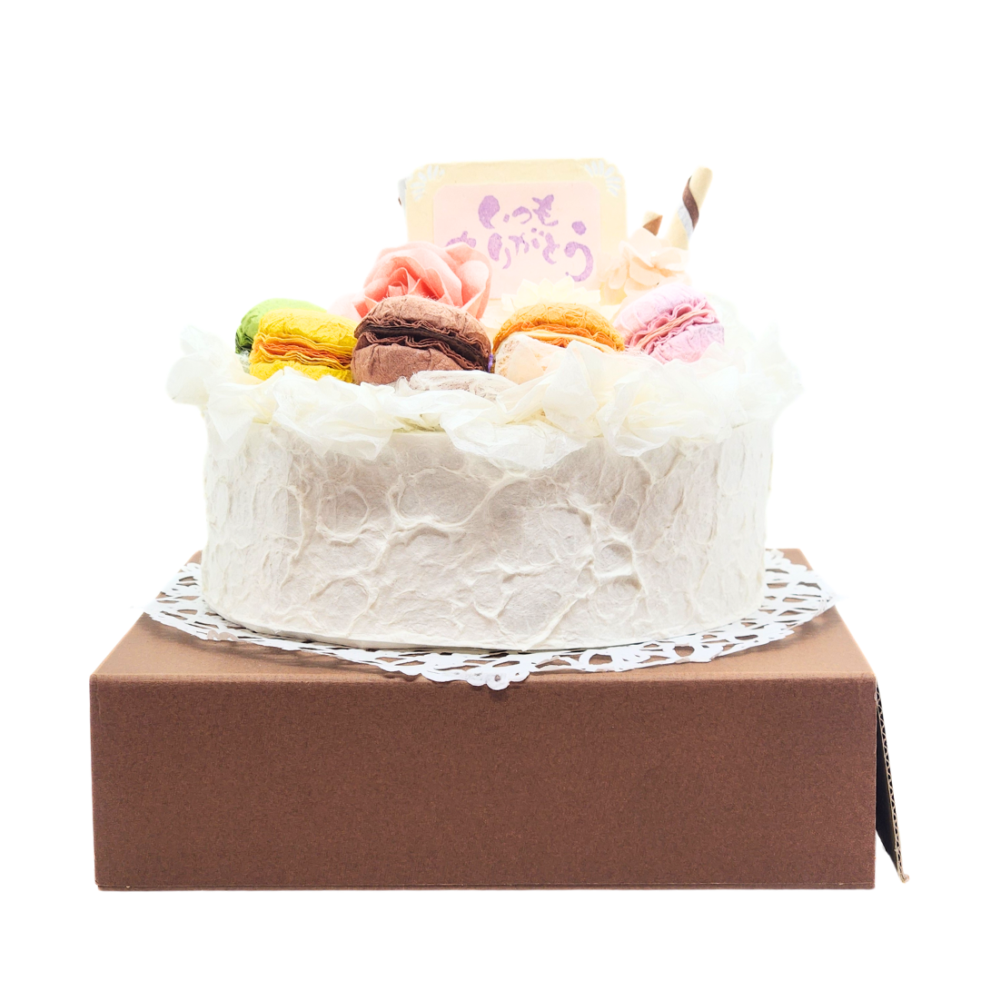 【越前和紙】マカロンケーキ