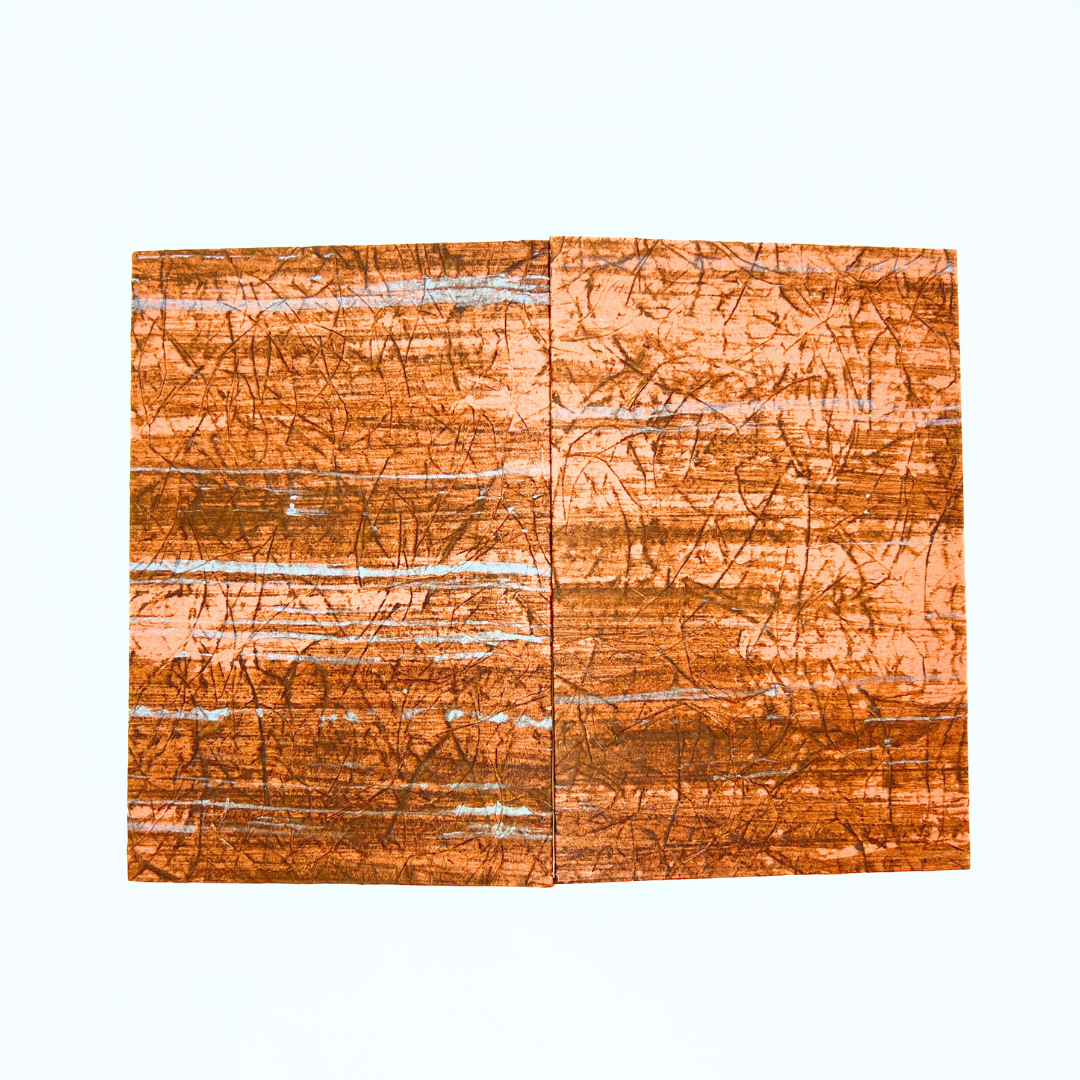 【越前和紙】御朱印帳 茶縞