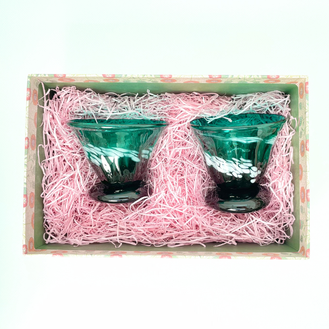 OBAMA blue ぐい呑みペアB