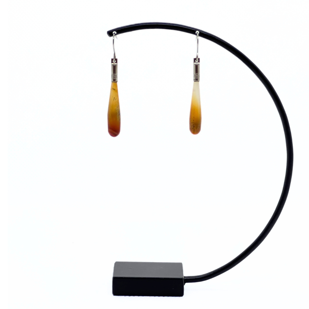 【若狭めのう細工】 SHIZUKUピアス