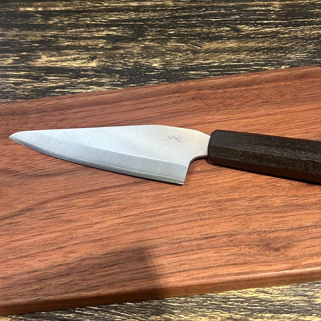 【越前打刃物】癶-HATSU- 巴刃 朴木八角 黒