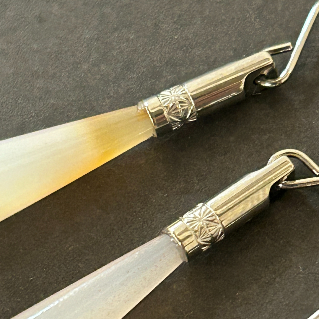 【若狭めのう細工】 SHIZUKUピアス