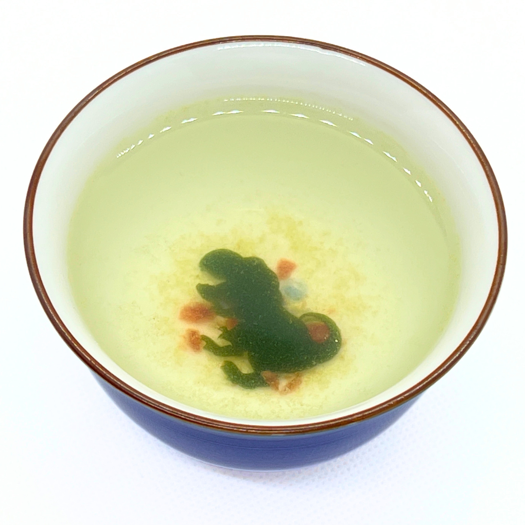 恐竜が茶3個セット