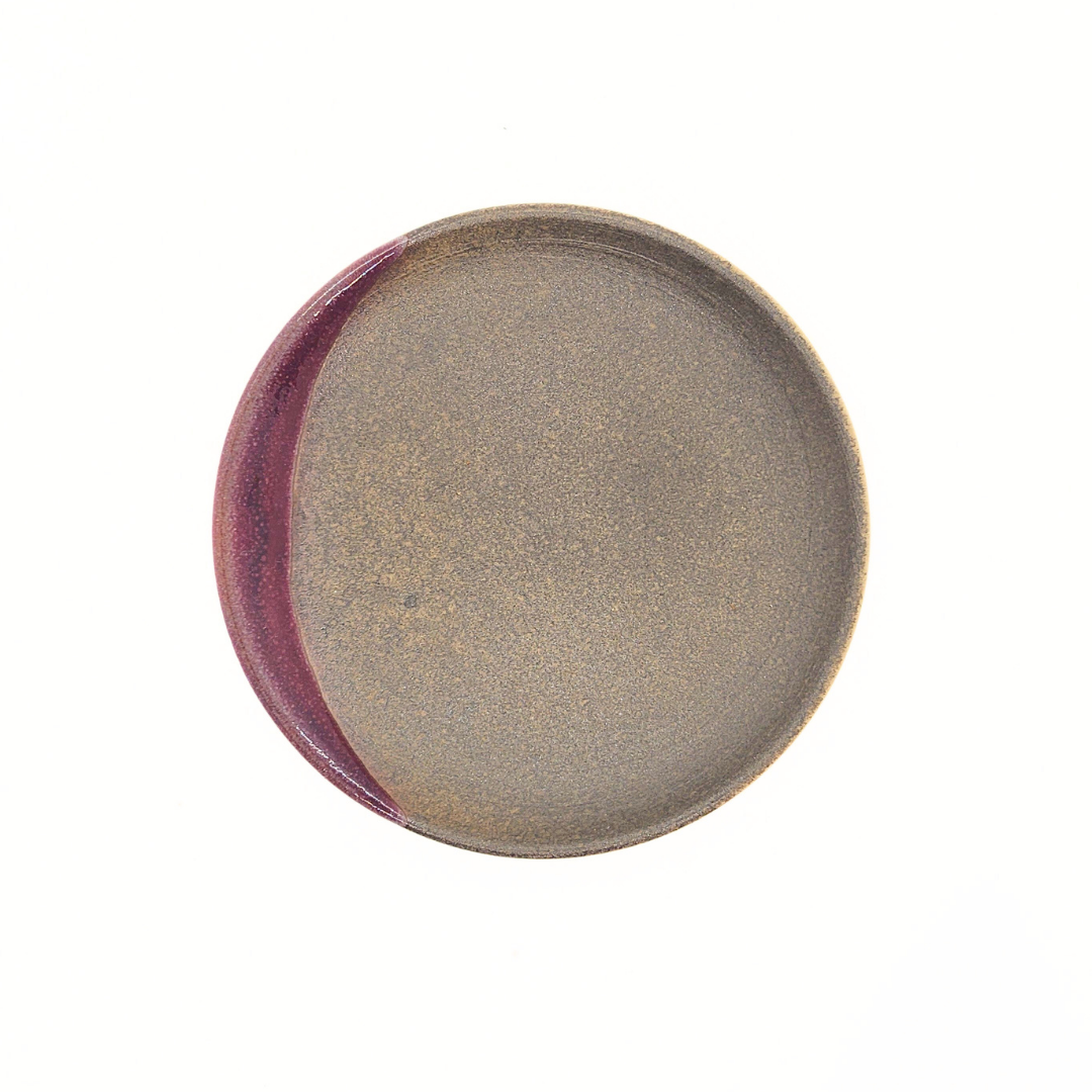 【越前焼】パープルハート 月の満ち欠け豆皿 7種セット