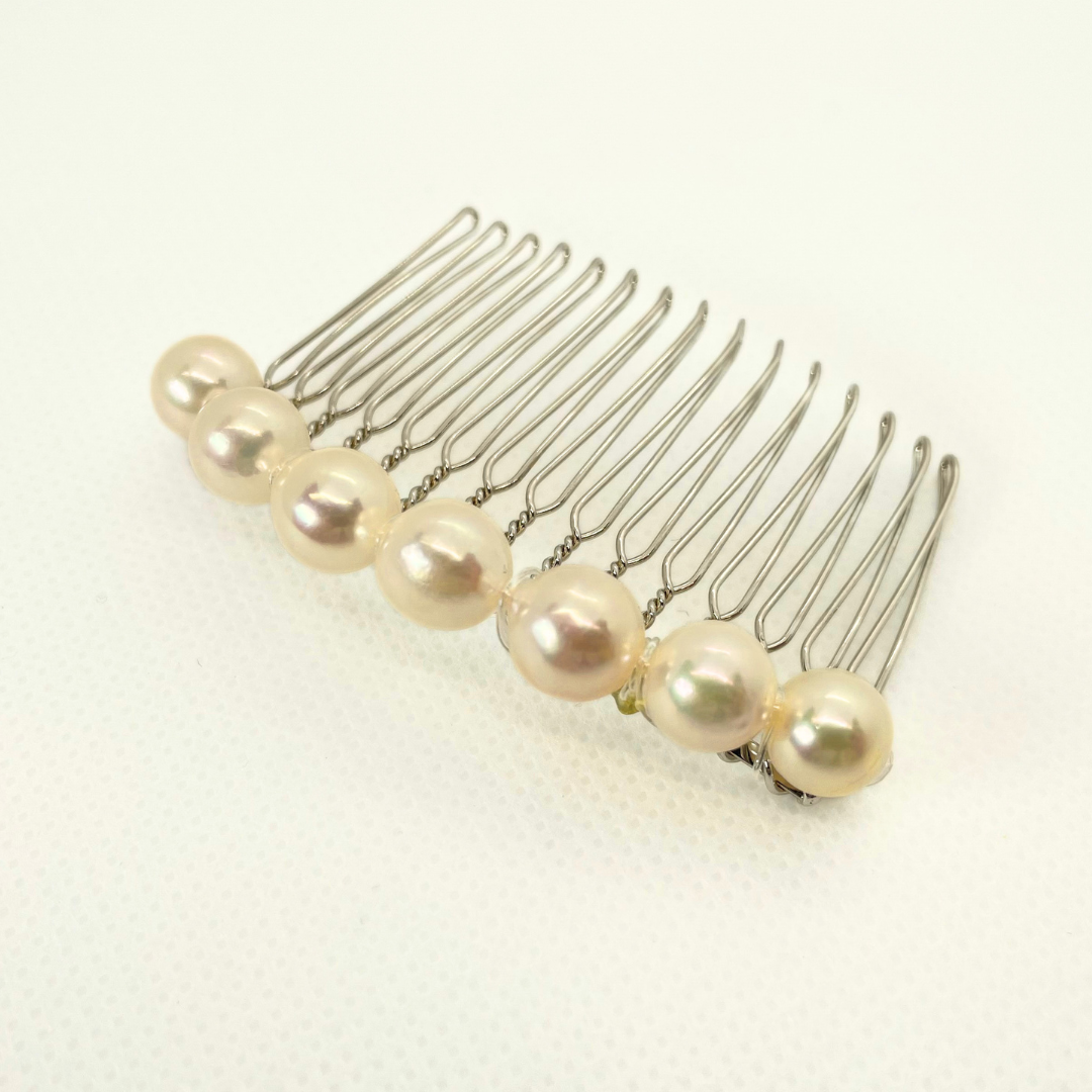 本真珠のコーム Medium