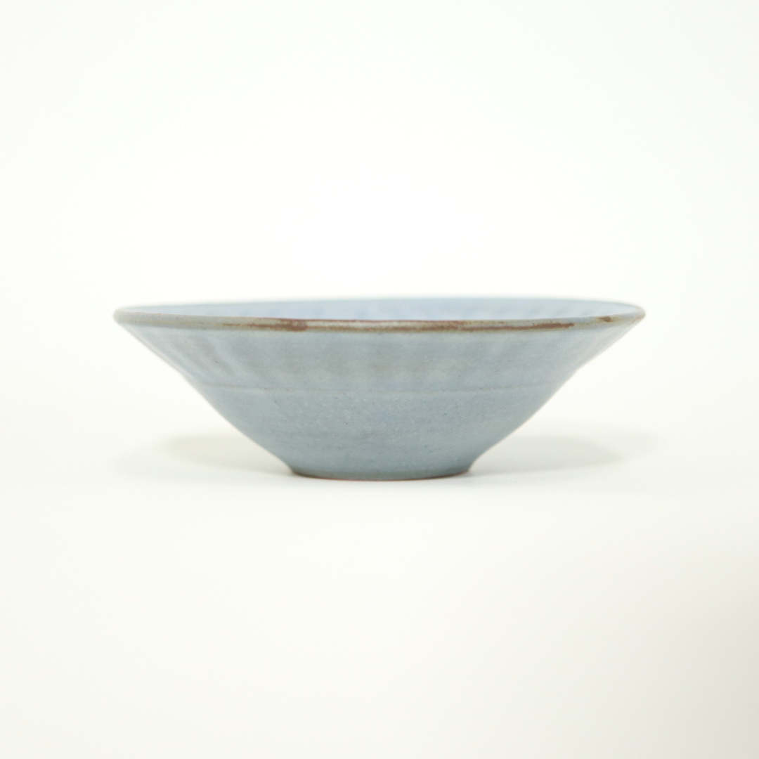 【越前焼】印花小鉢 灰