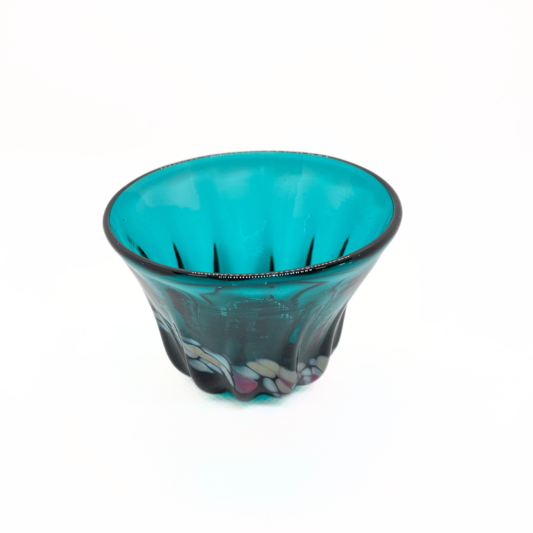 OBAMA blue ぐい呑み -33-