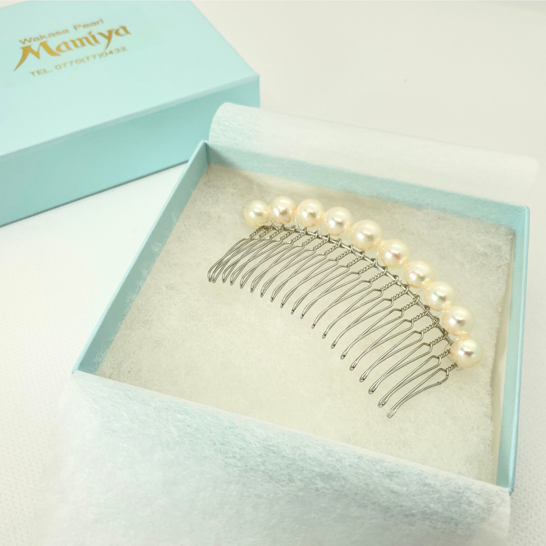 本真珠のコーム Large