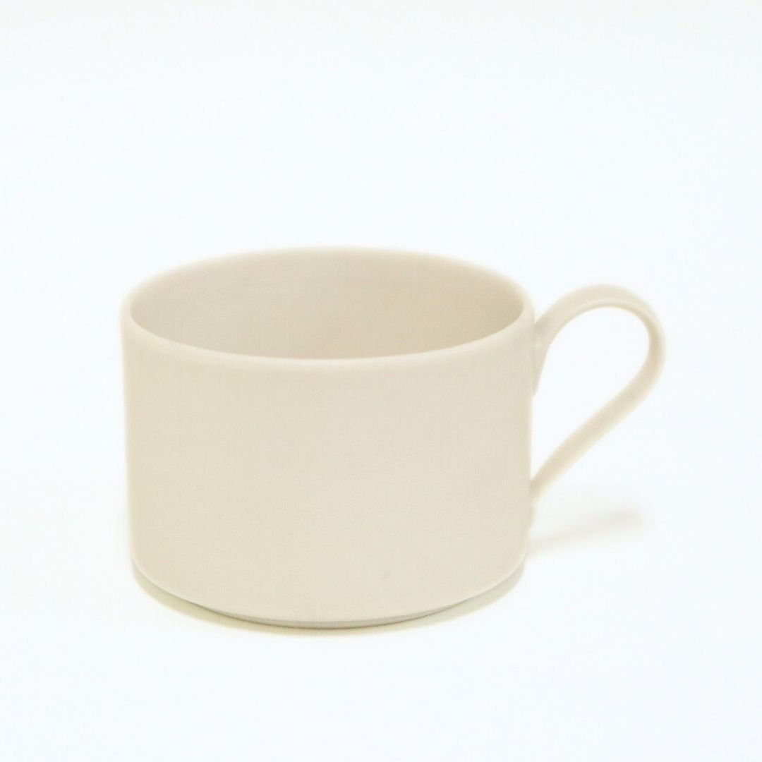 クローバー カップ&ソーサー マットホワイト