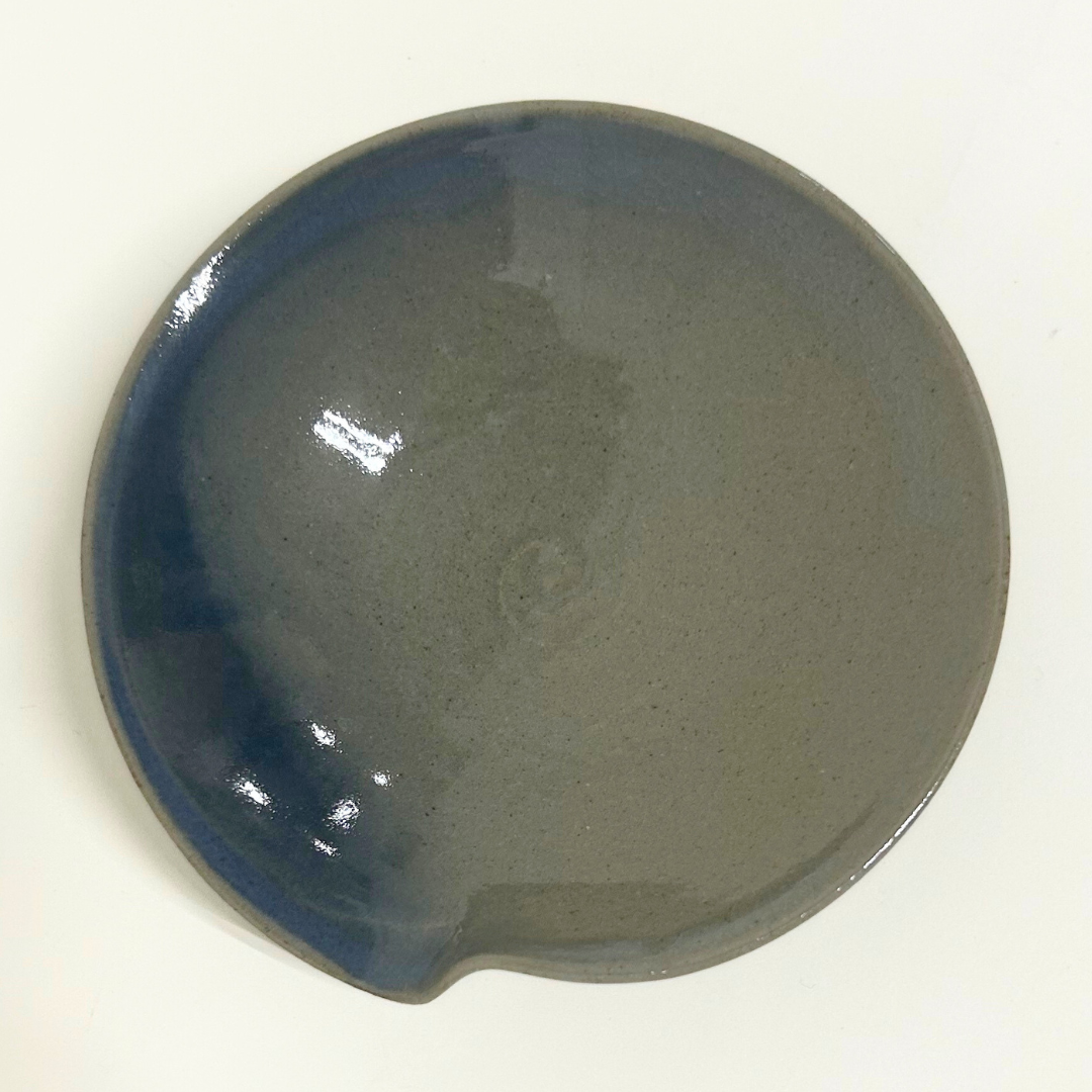 【越前焼】藍霞 小皿