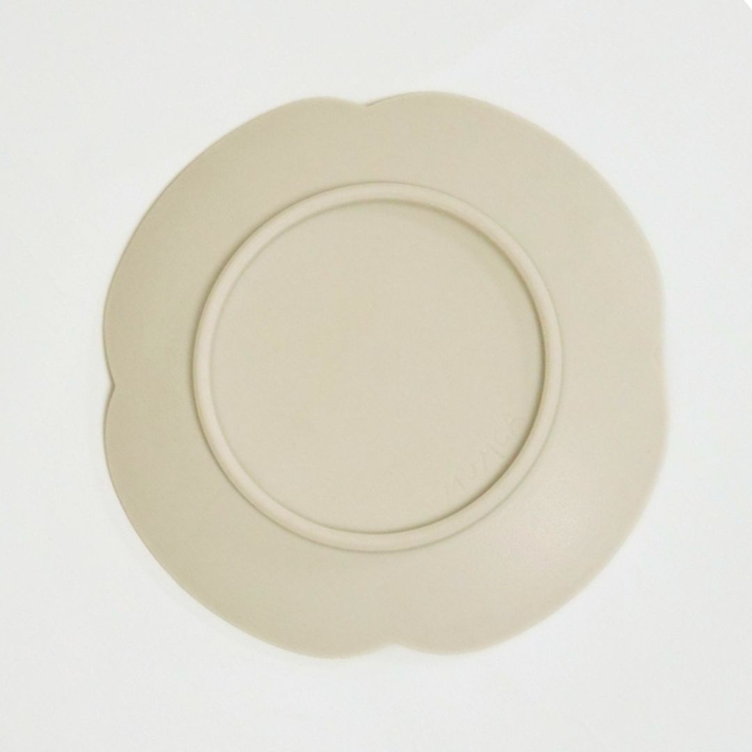 クローバー カップ&ソーサー マットホワイト