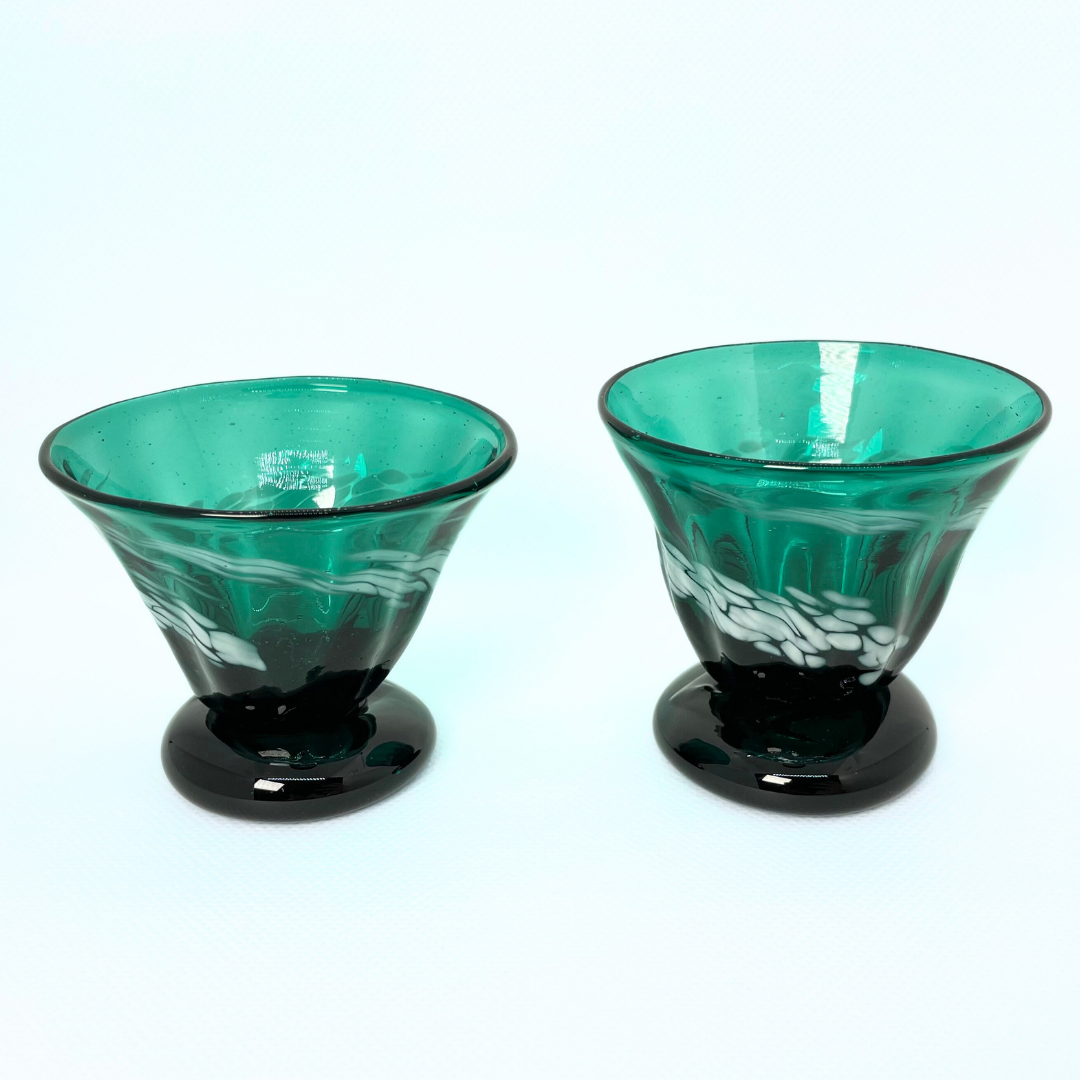 OBAMA blue ぐい呑みペアB