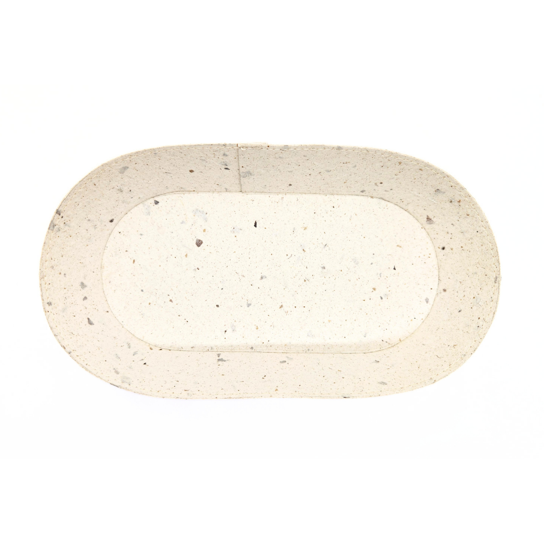 Food Paper -野菜や果物からできた楕円トレイ- ぶどう