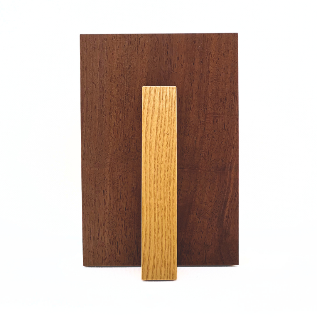 木のぬくもりブックエンド(ペア) ウォールナット