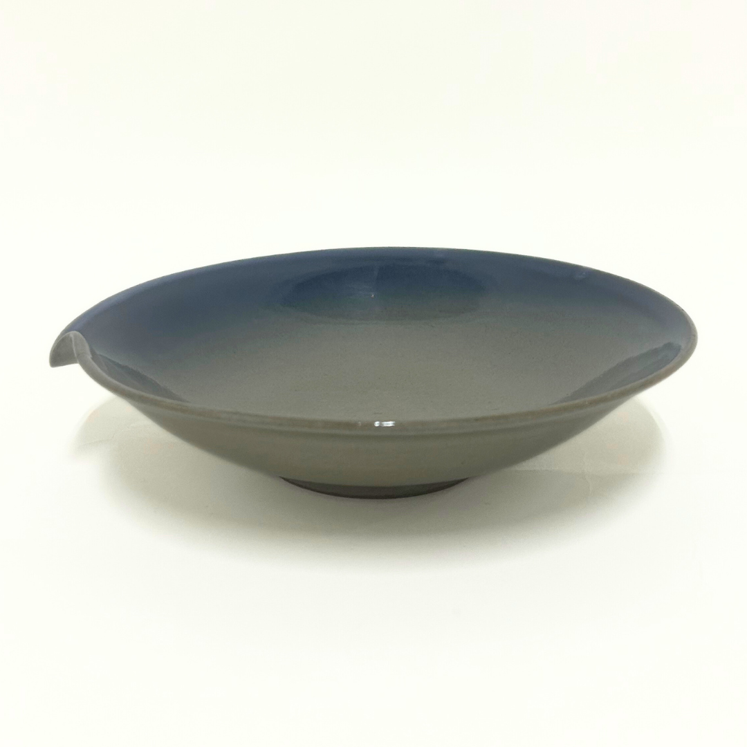 【越前焼】藍霞 大皿