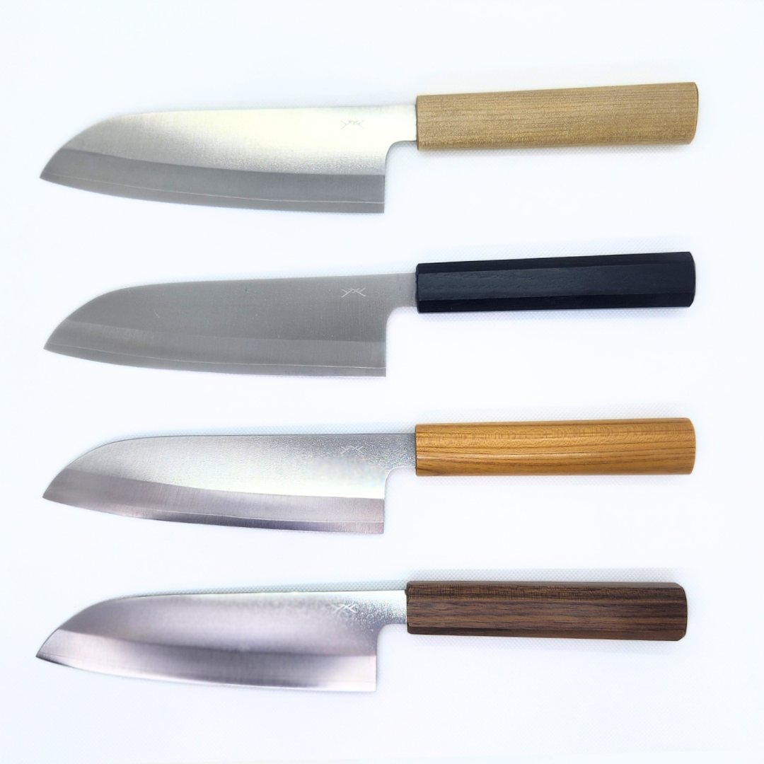 【越前打刃物】癶-HATSU- 三徳 エンジュ拭き漆八角柄