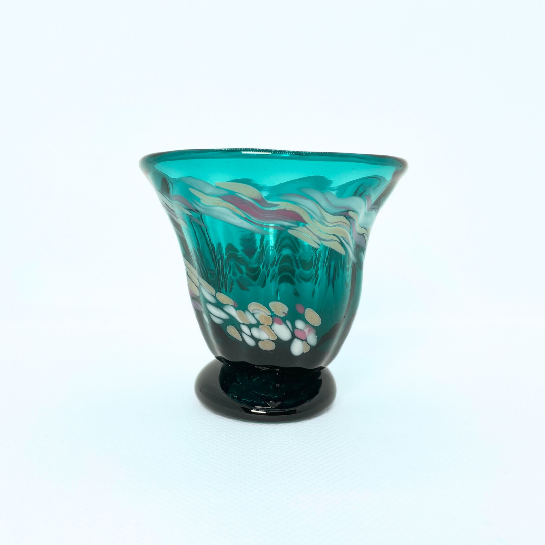 OBAMA blue ぐい呑みペアA