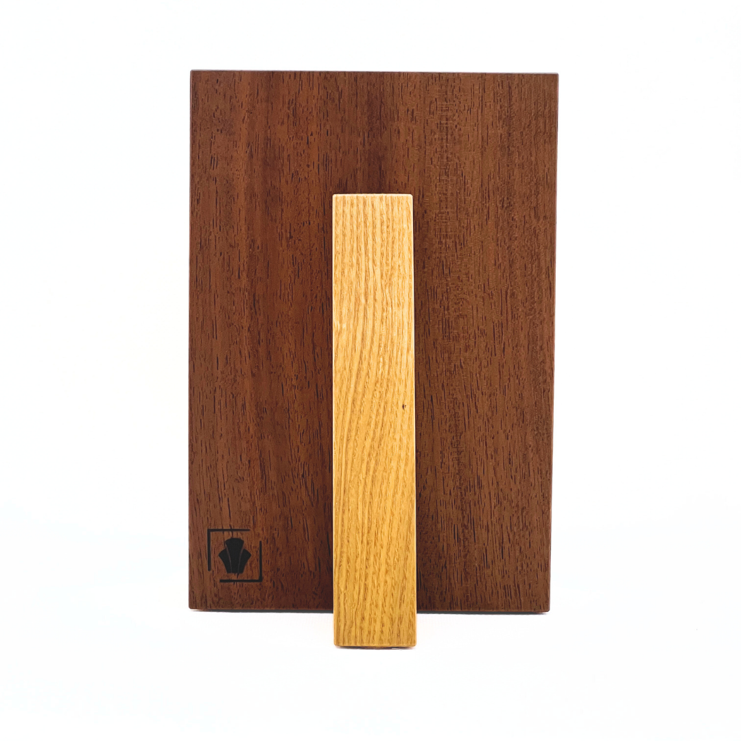 木のぬくもりブックエンド(ペア) ウォールナット